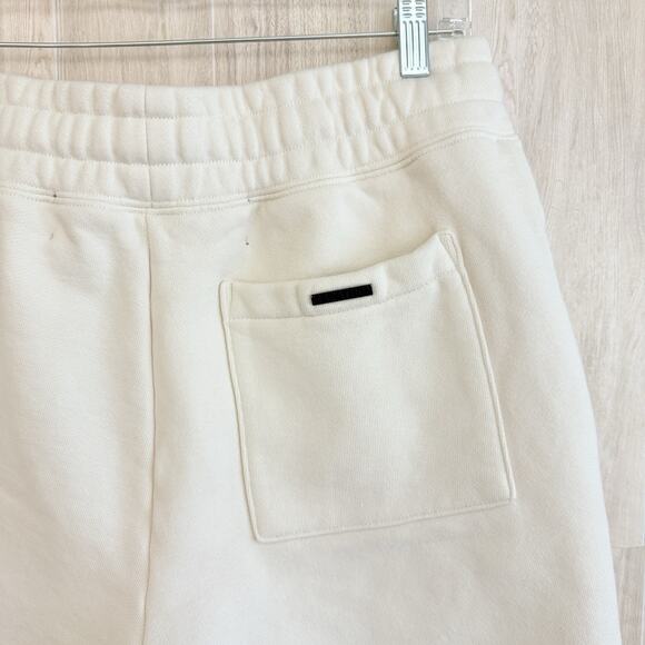 The Marathon Fleece Shorts Men XL Tmc Nipsey Hussle Ivory Heavy Cotton 6” READ - Picture 6 of 14